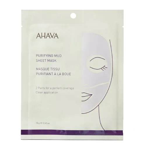 Ahava Purifying Mud Sheet Mask
