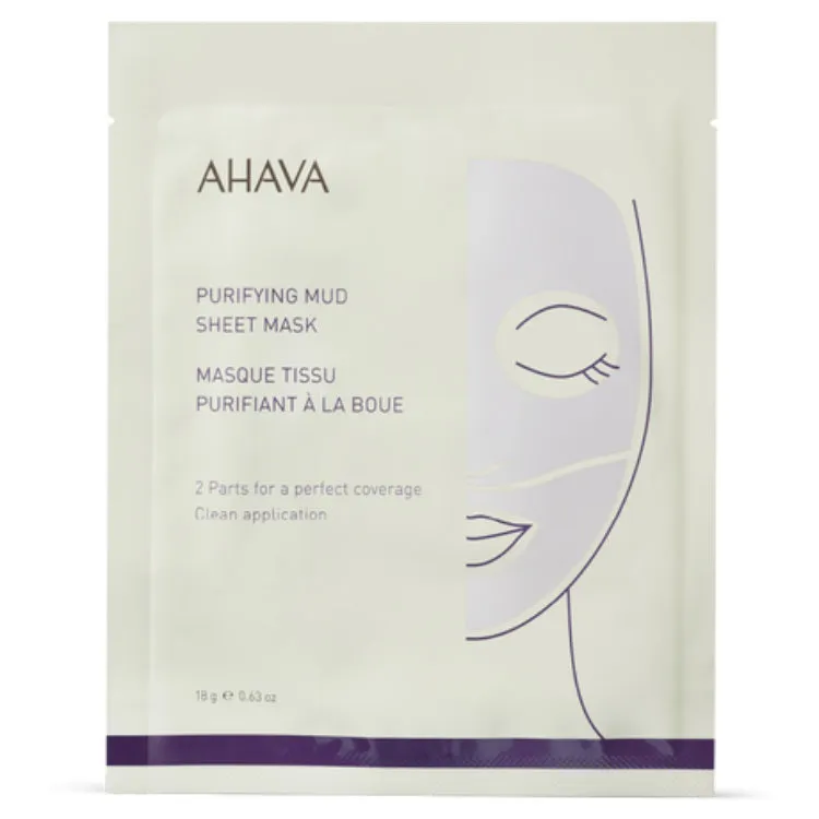 Ahava Purifying Mud Sheet Mask