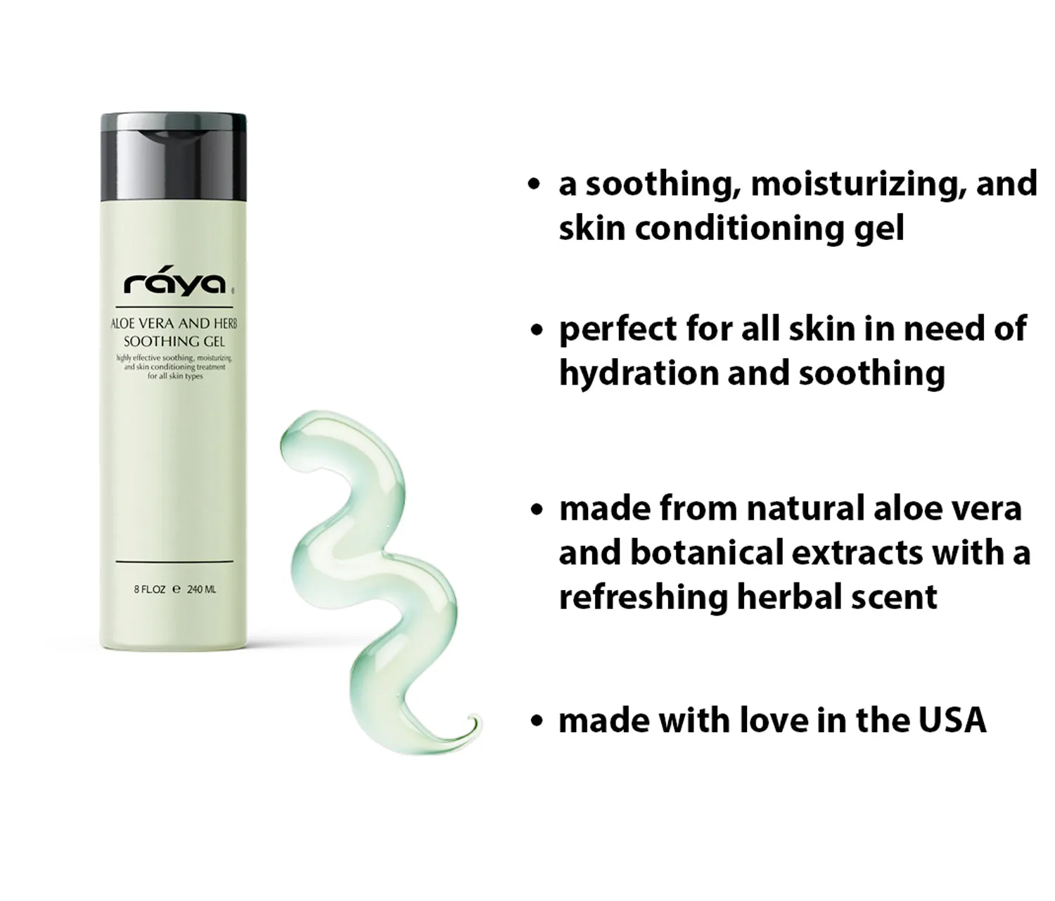 ALOE VERA AND HERBS SOOTHING GEL (323) RAYA SPA