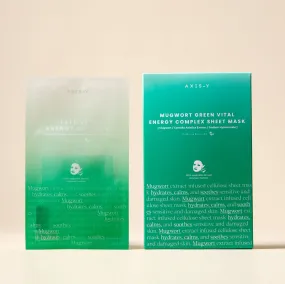 AXIS-Y Green Vital Energy Complex Mask 5pc