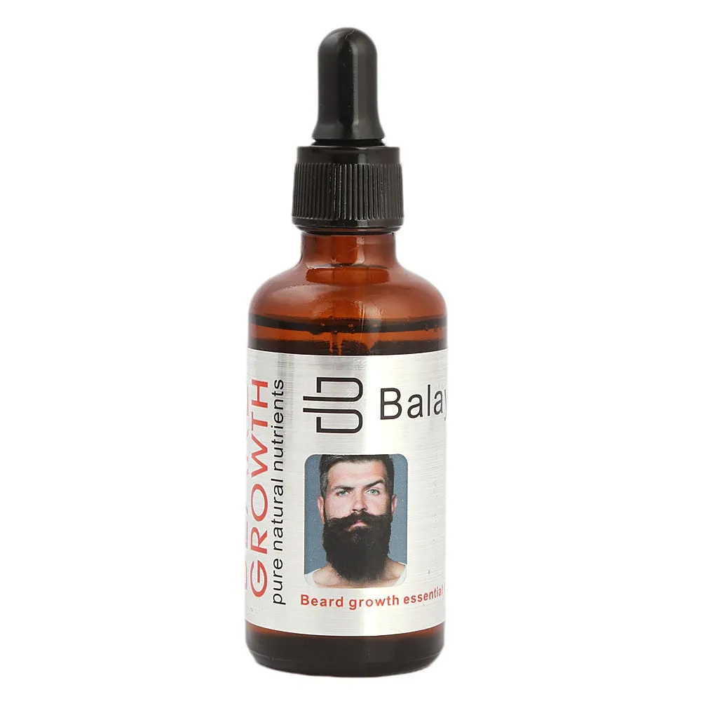 Beard Growth Oil Men Moustache Enhancer Beard Shaping Serum Liquid 50ml