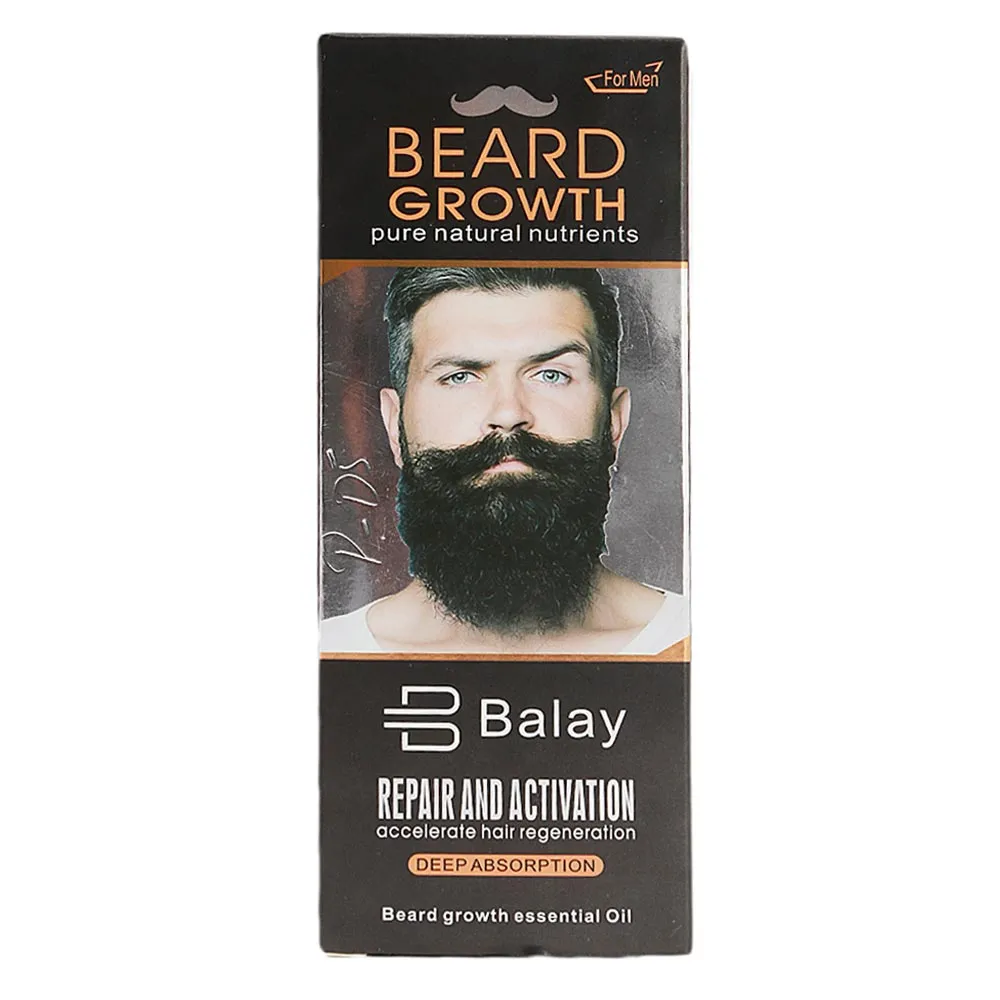 Beard Growth Oil Men Moustache Enhancer Beard Shaping Serum Liquid 50ml