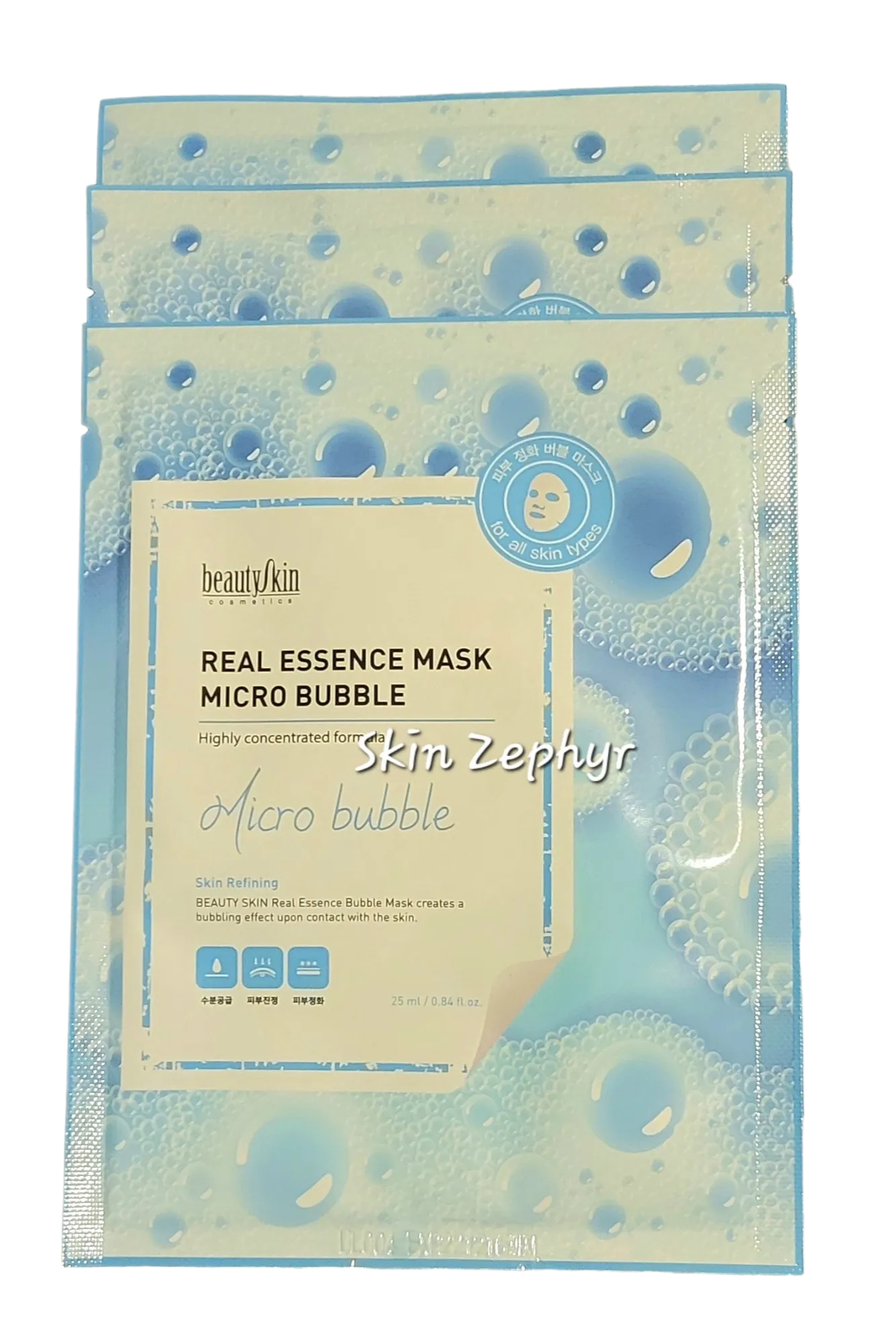 Beautyskin Real Essence Micro Bubble Mask