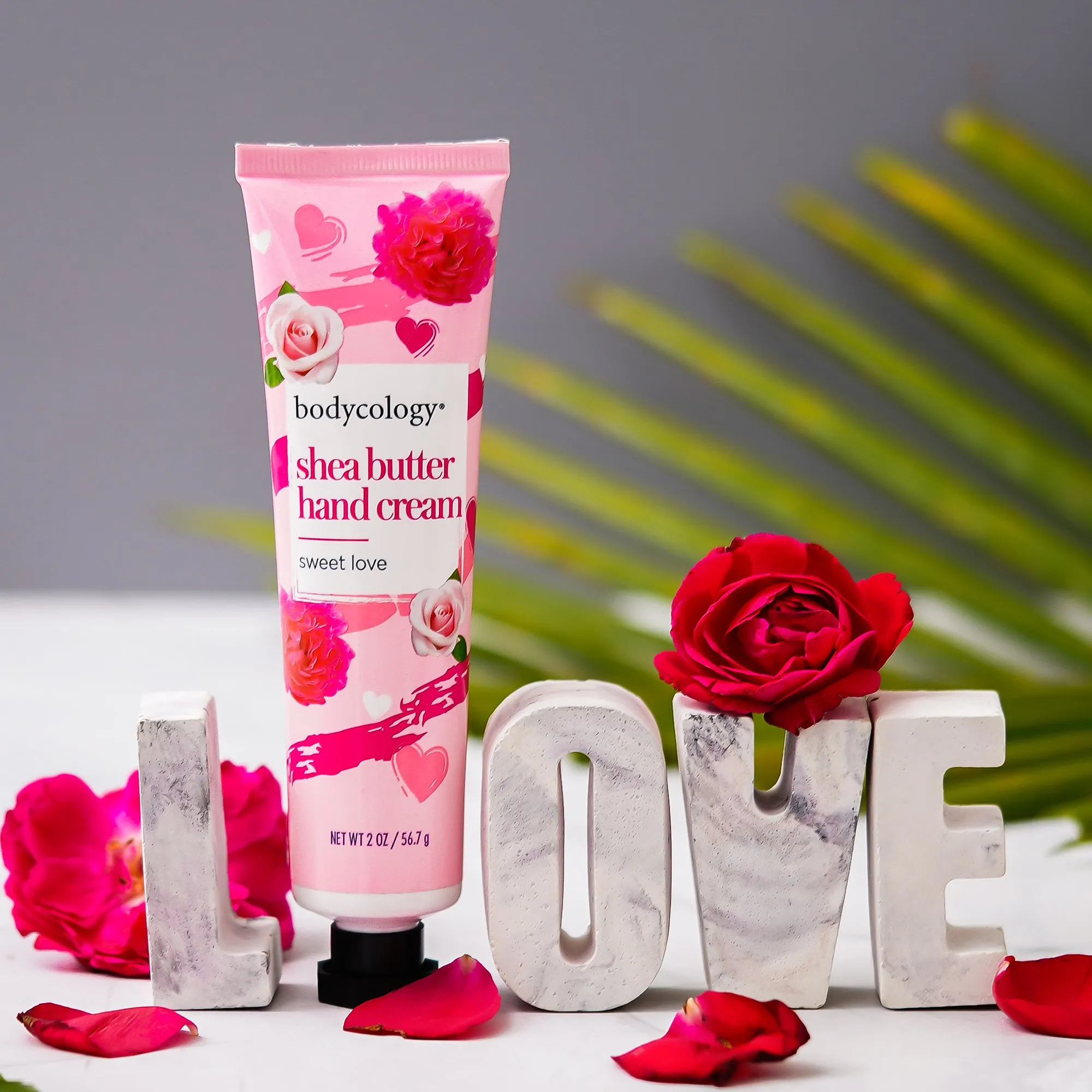 Bodycology Strawberry Cheesecake Body Cream & Sweet Love Hand Cream | Paraben & Phthalete Free, Cruelty Free - Combo of 2