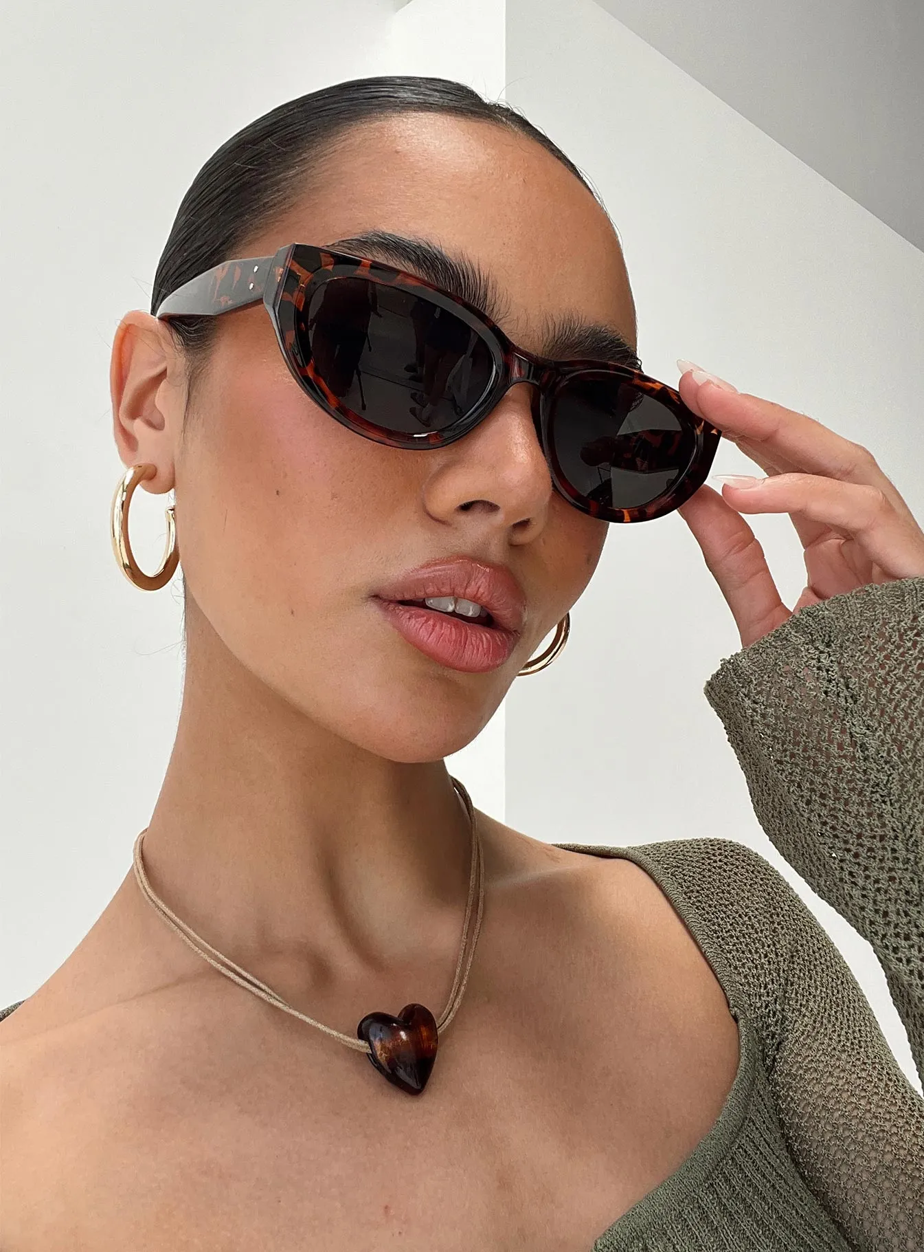 Breeta Sunglasses Brown Tort