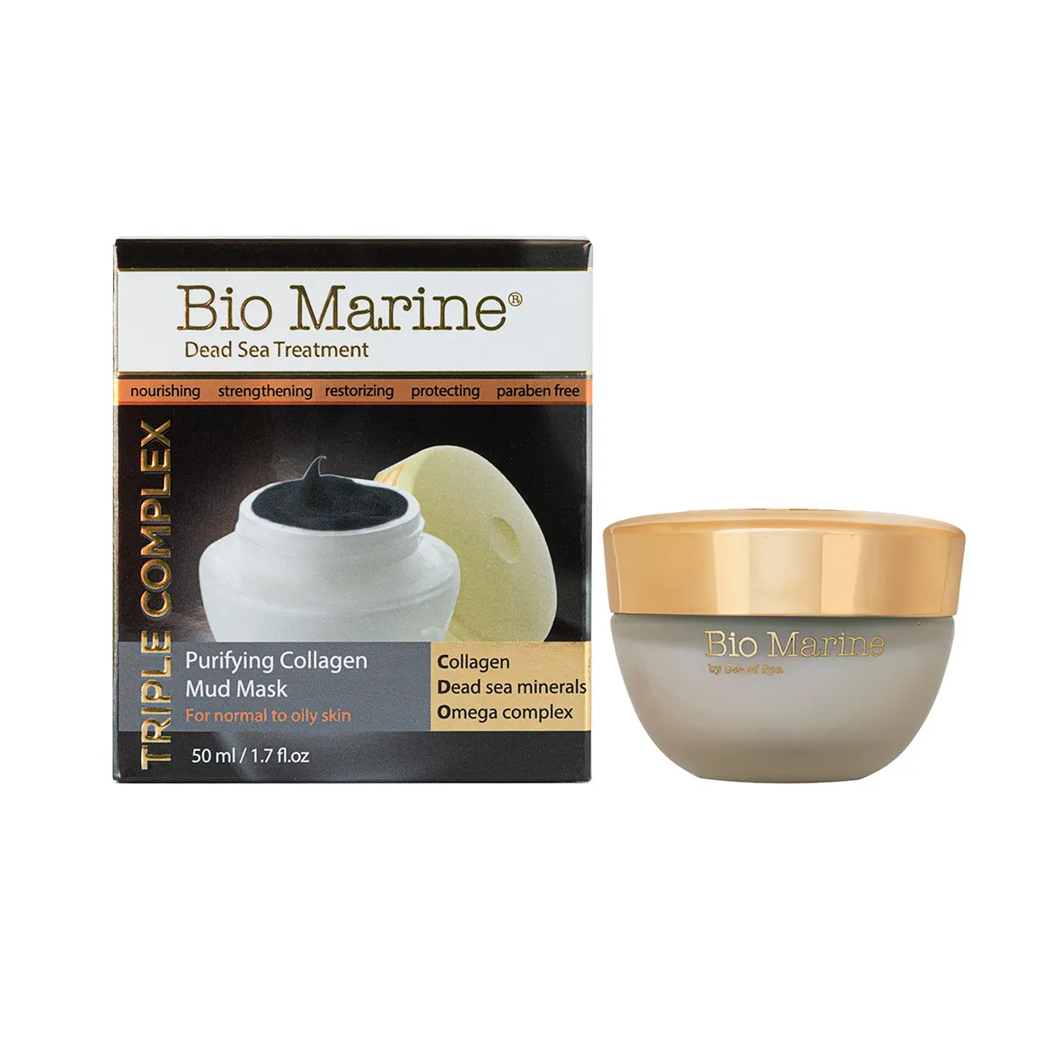 Collagen & Mud Mask For Skin Rejuvenating