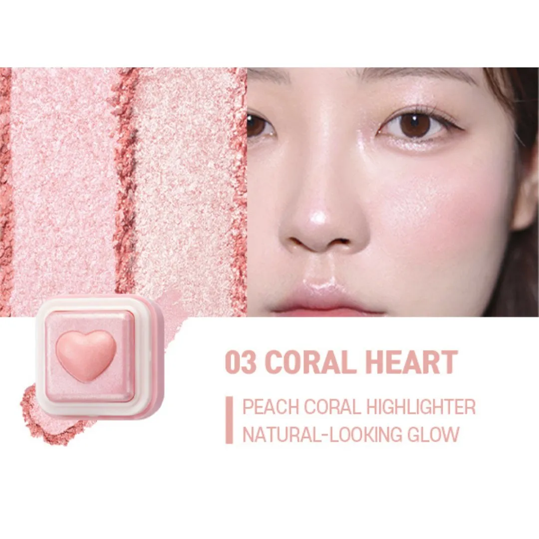Colorgram Milk Bling Heart lighter (7 Colors)