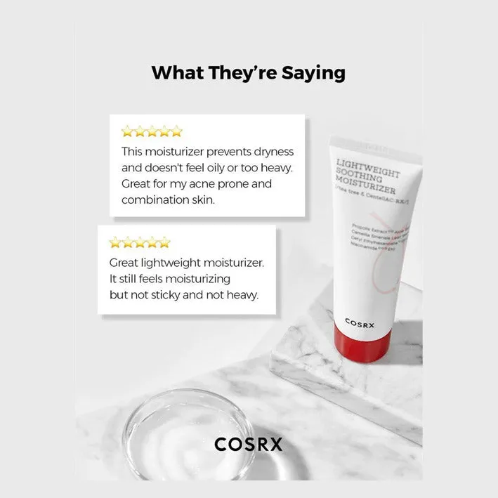 ⁠Cosrx Lightweight Soothing Moisturizer 80ml