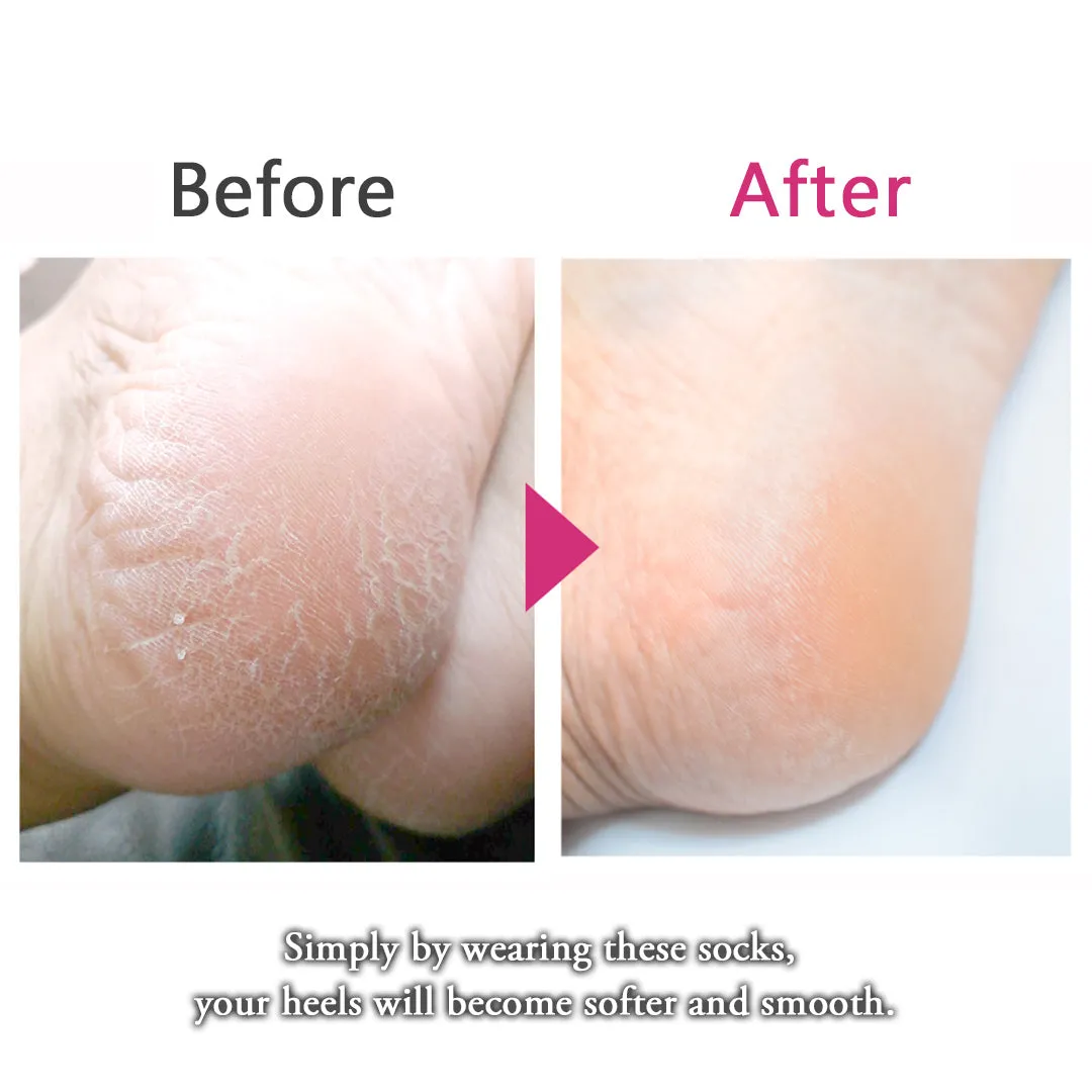 Double-layered wool-blend socks for smooth soles - 720