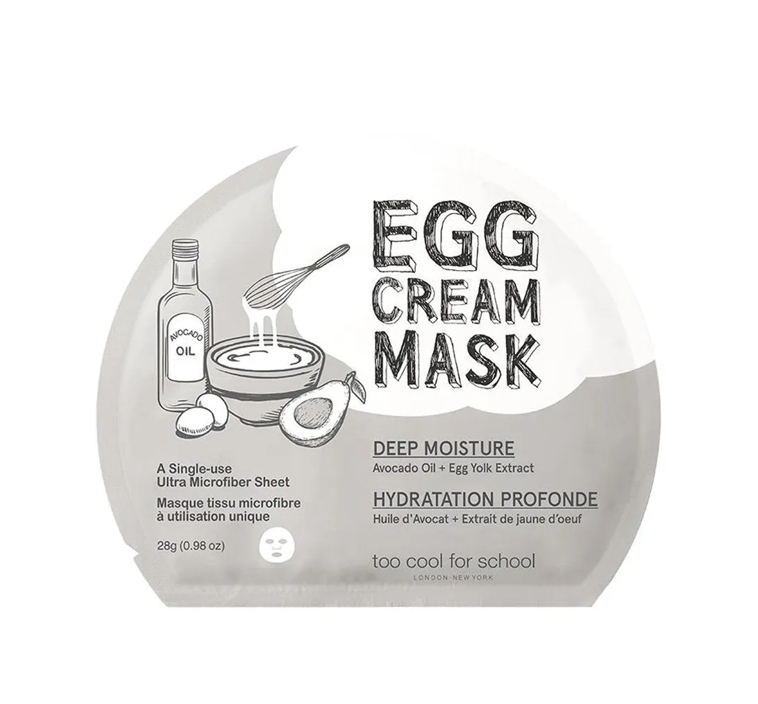 Egg Cream Mask Deep Moisture 1 sheet