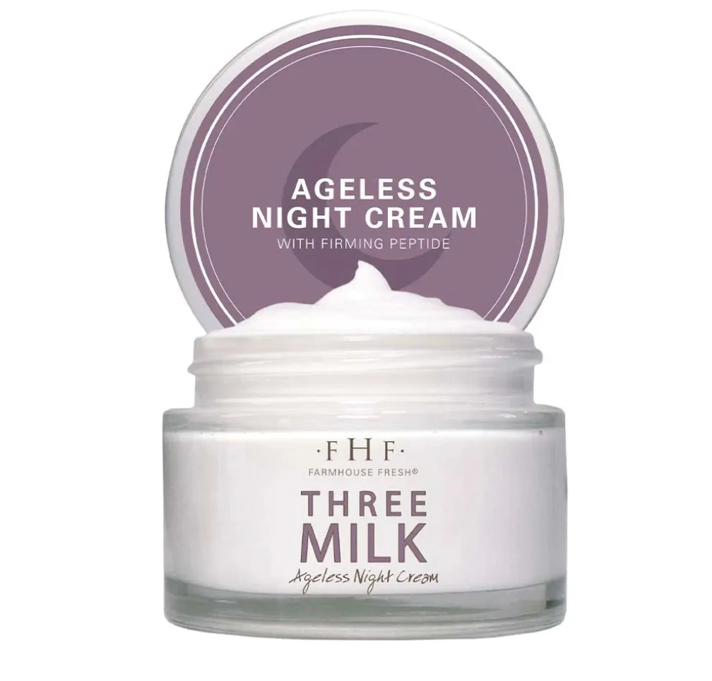 FHF THREE MILK AGELESS SLEPP CREAM WITH PEPTIDES