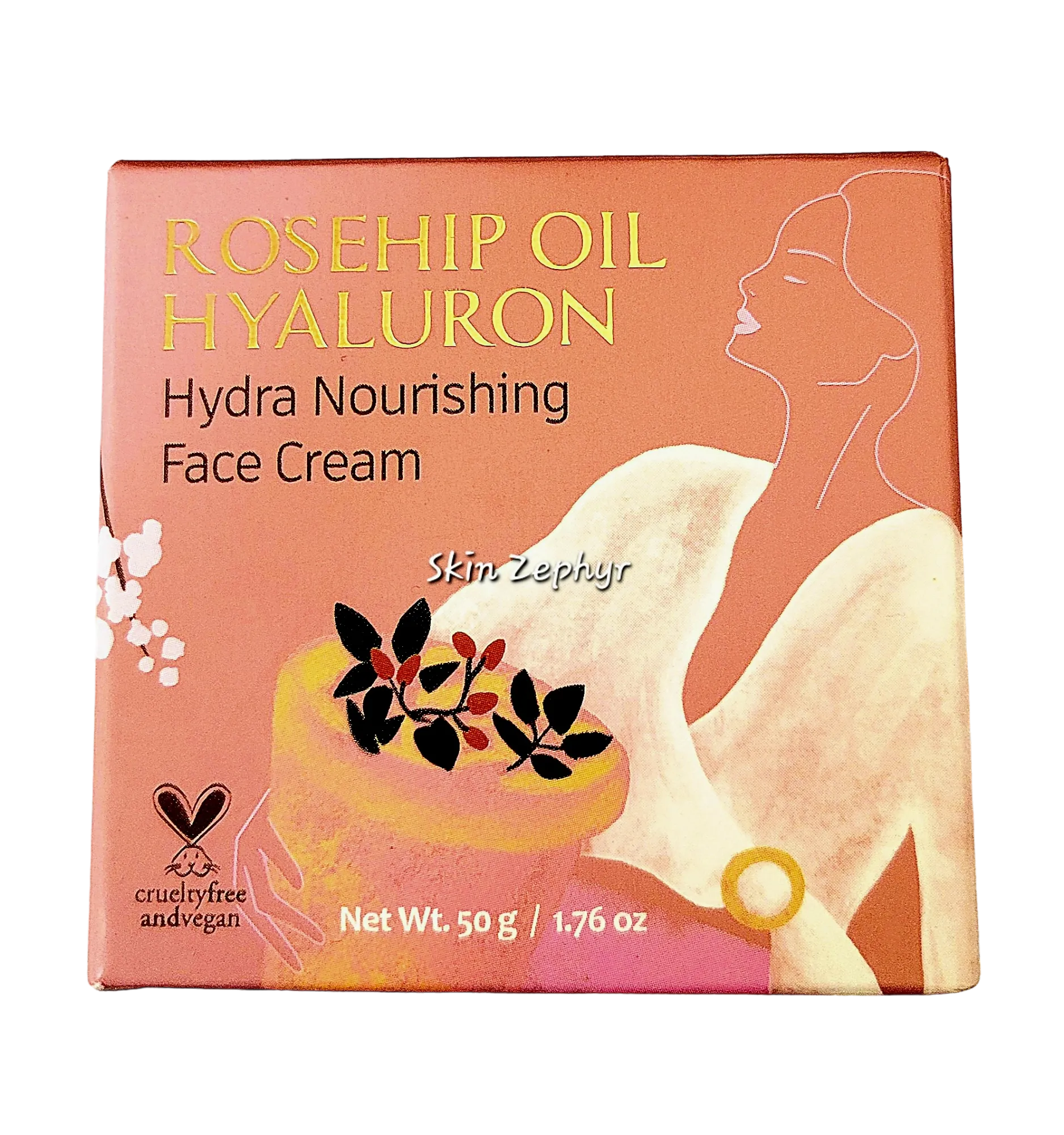 Glamfox Rosehip and Hyaluron Hydra Nourishing Face Cream