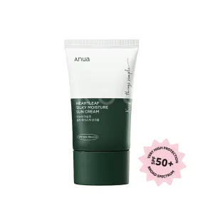 Heartleaf Silky Moisture Sunscreen SPF50  Broad Spectrum