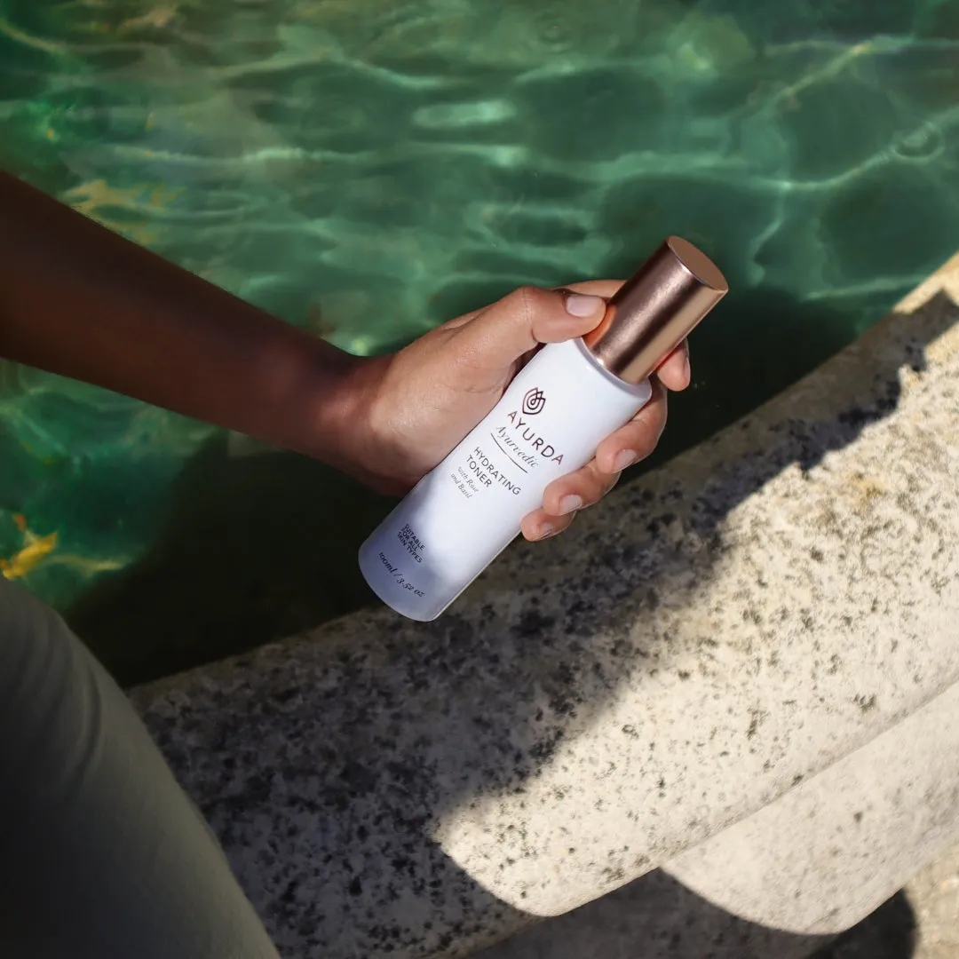 Hydrating Toner with Rose and Basil