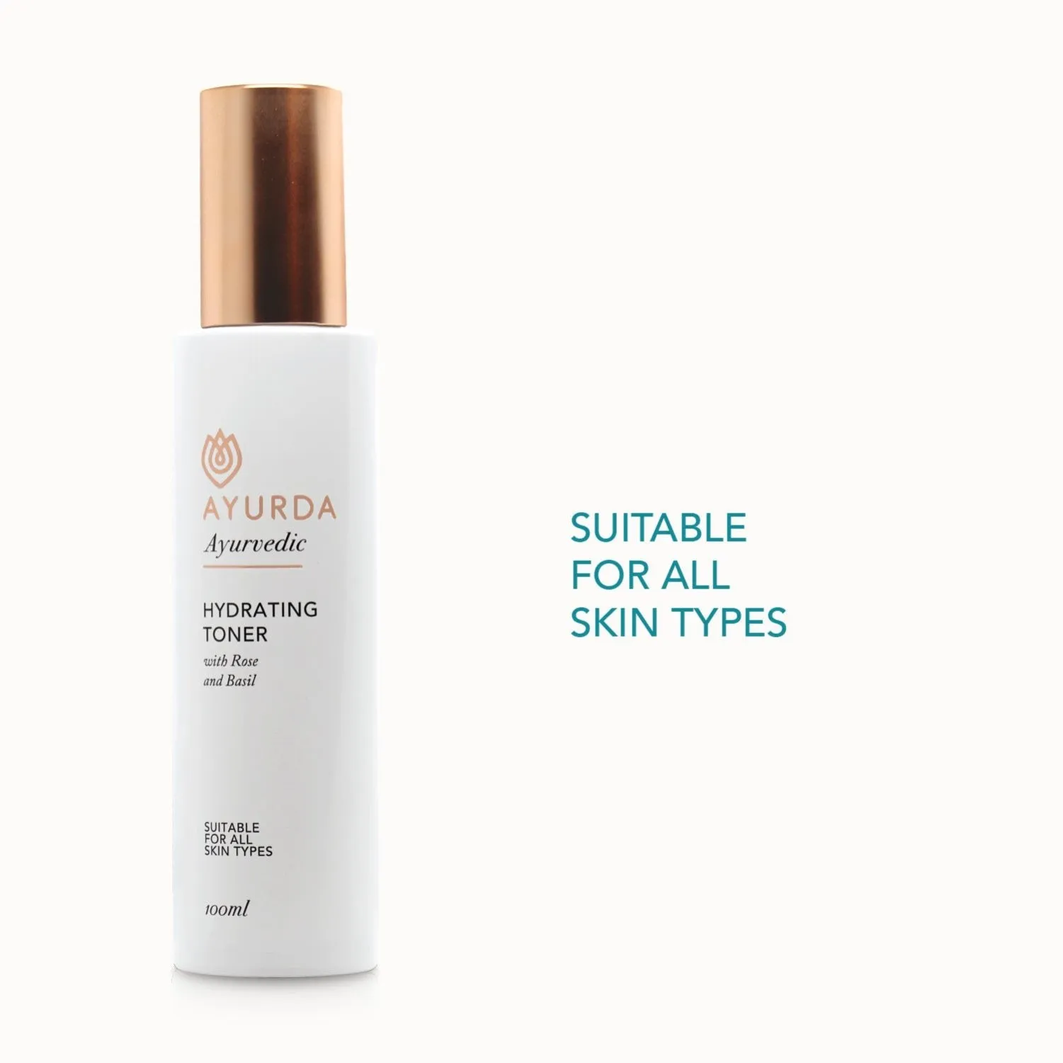 Hydrating Toner with Rose and Basil