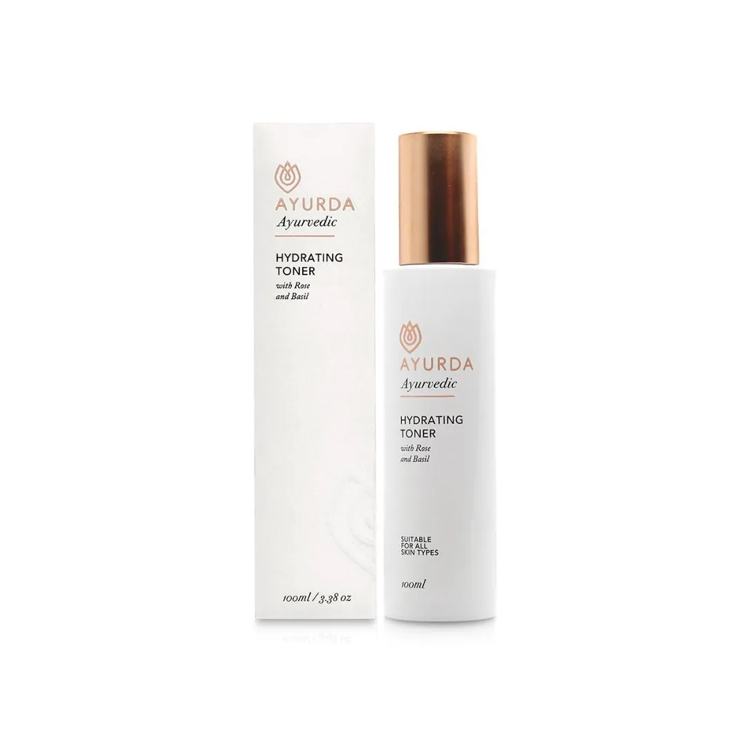 Hydrating Toner with Rose and Basil