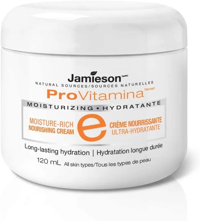 Jamieson: Provitamina E Mousture-rich Nourishing Cream 30,000 Iu