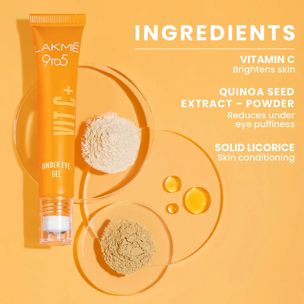 Lakmē 9 to 5 Vit C  Under eye gel 15g