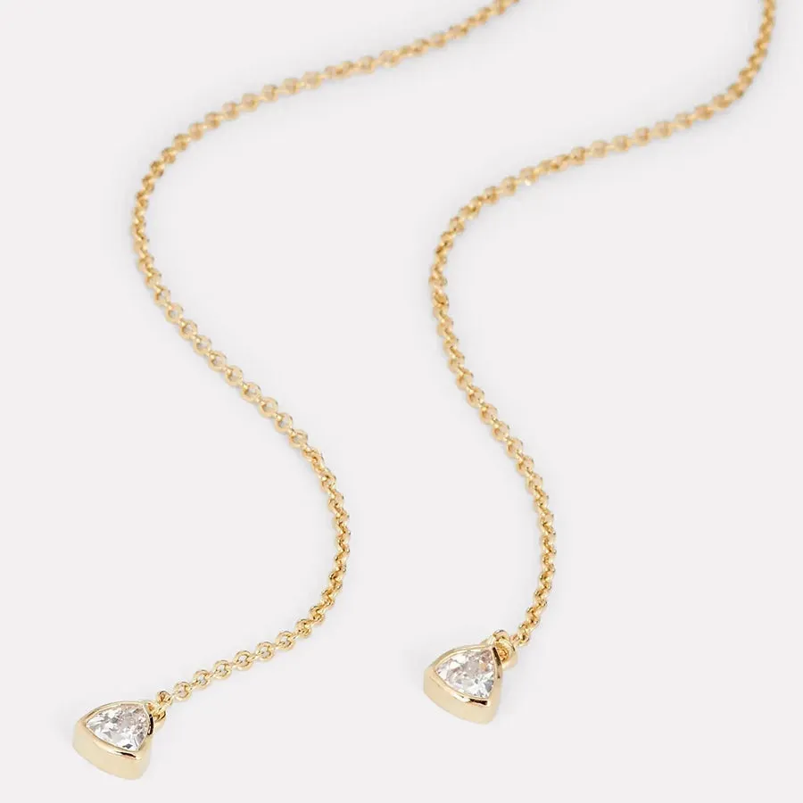 Lily-Rose Swarovski Lariat Necklace