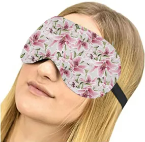Lushomes Light Blocking Sleep Mask with Zipper, Soft and Comfortable, for Travel/Sleeping (Multi Designs)