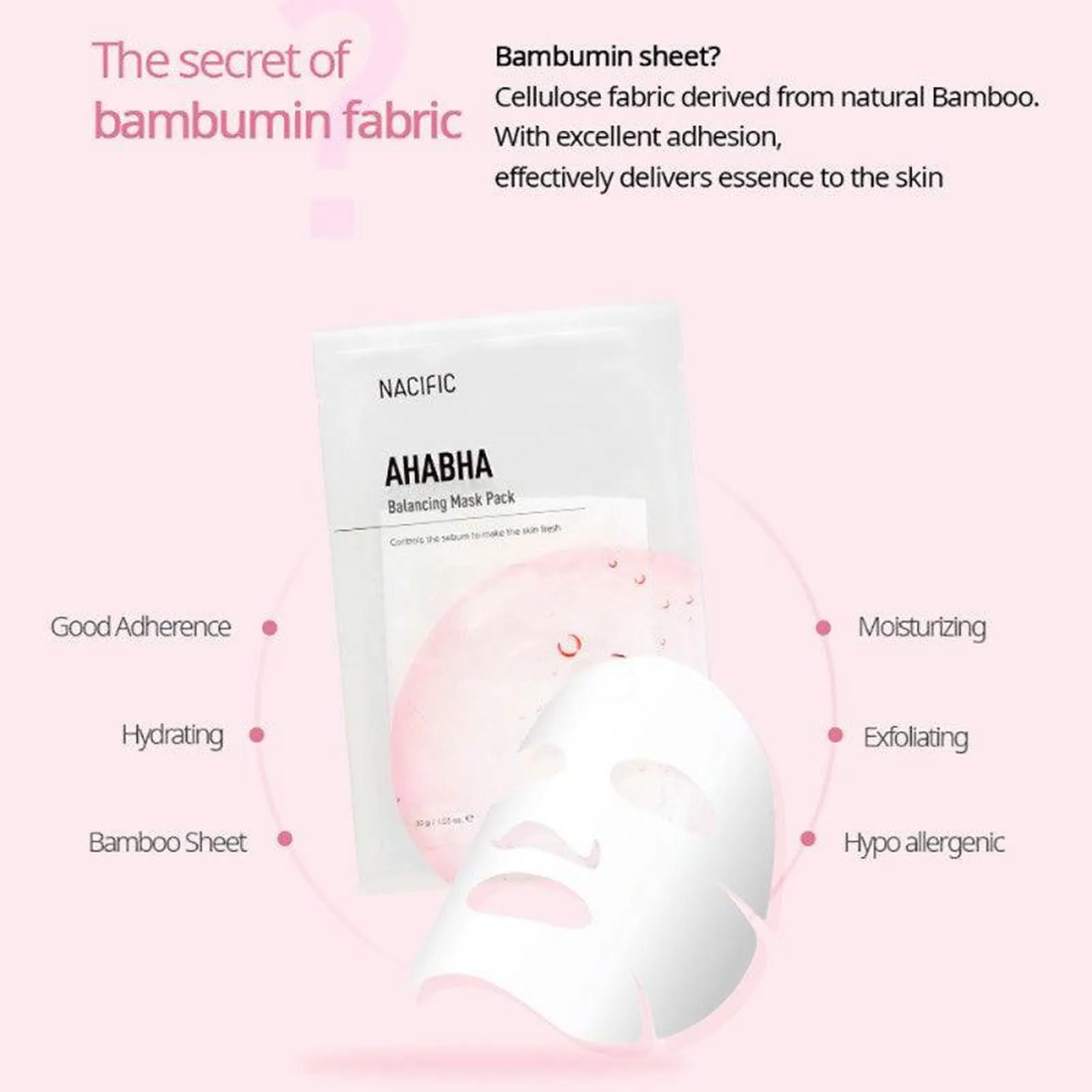 NACIFIC AHA BHA Balancing Mask 30g*10pcs