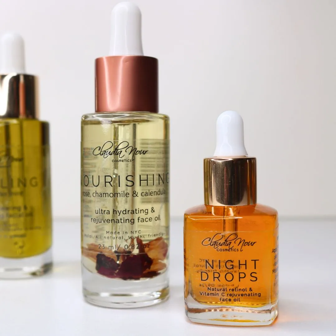 Night Drops - Natural retinol & Vitamin C rejuvenating  face oil