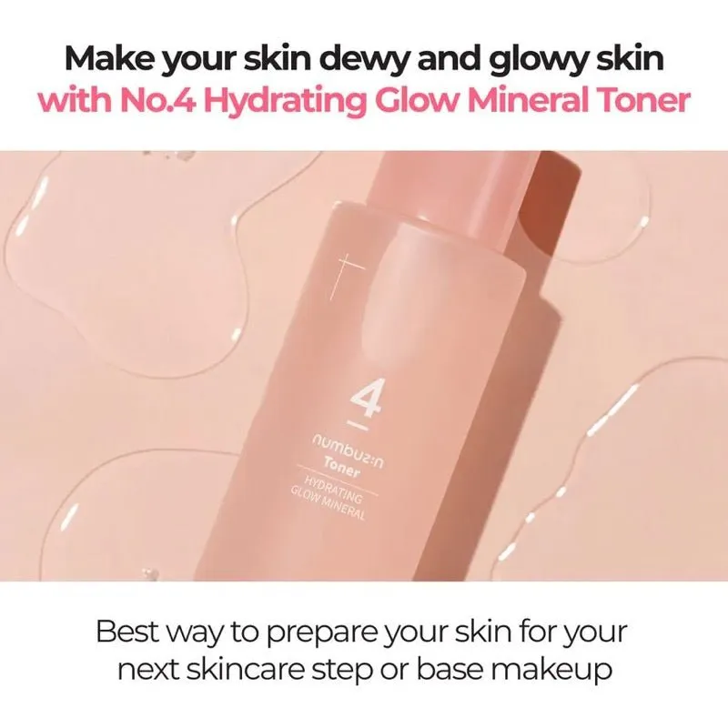 NUMBUZIN No.4 Hydrating Glow Mineral Toner