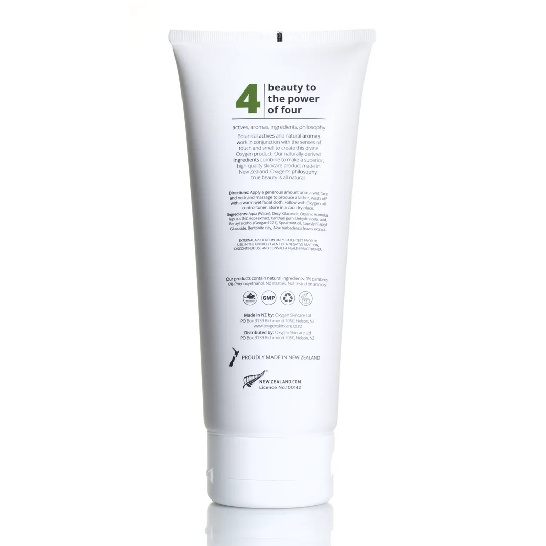 Oxygen Skincare | Foaming Cleanser | for normal and oily skin