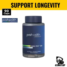 ProHealth Longevity, NMN Pro 300, Anti Aging, Improved Brain & Cognitive Function, 300 mg, 90 Capsules