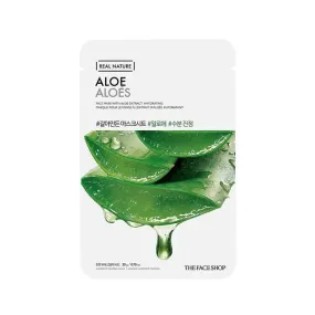 Real Nature Face Mask With Aloe Extract
