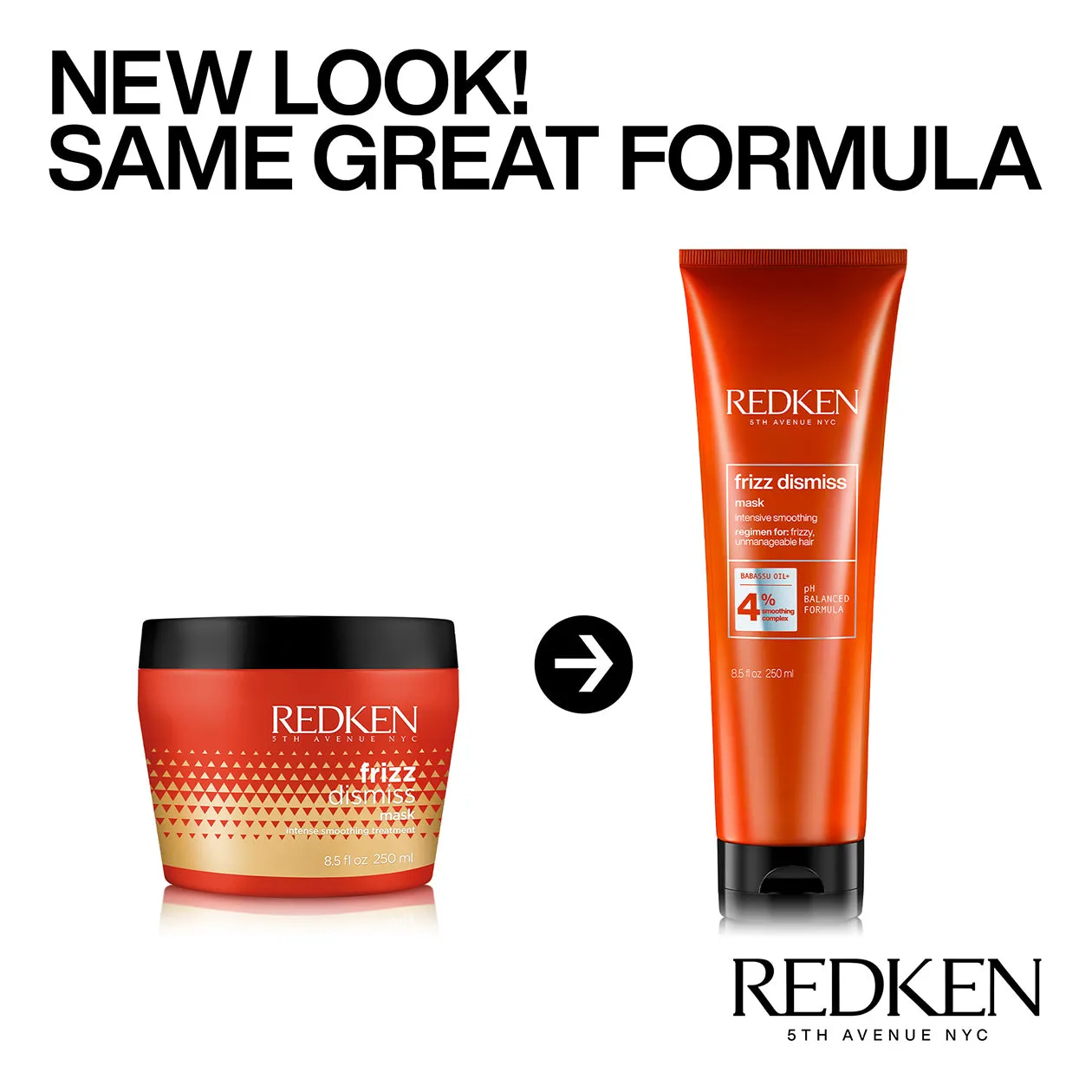 Redken Frizz Dismiss Hair Mask Intense Smoothing Treatment