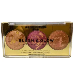 Revolution Pro Blush & Glow Blush   Highlighter Palette CRANBERRY GLOW (30 Pcs Lot)