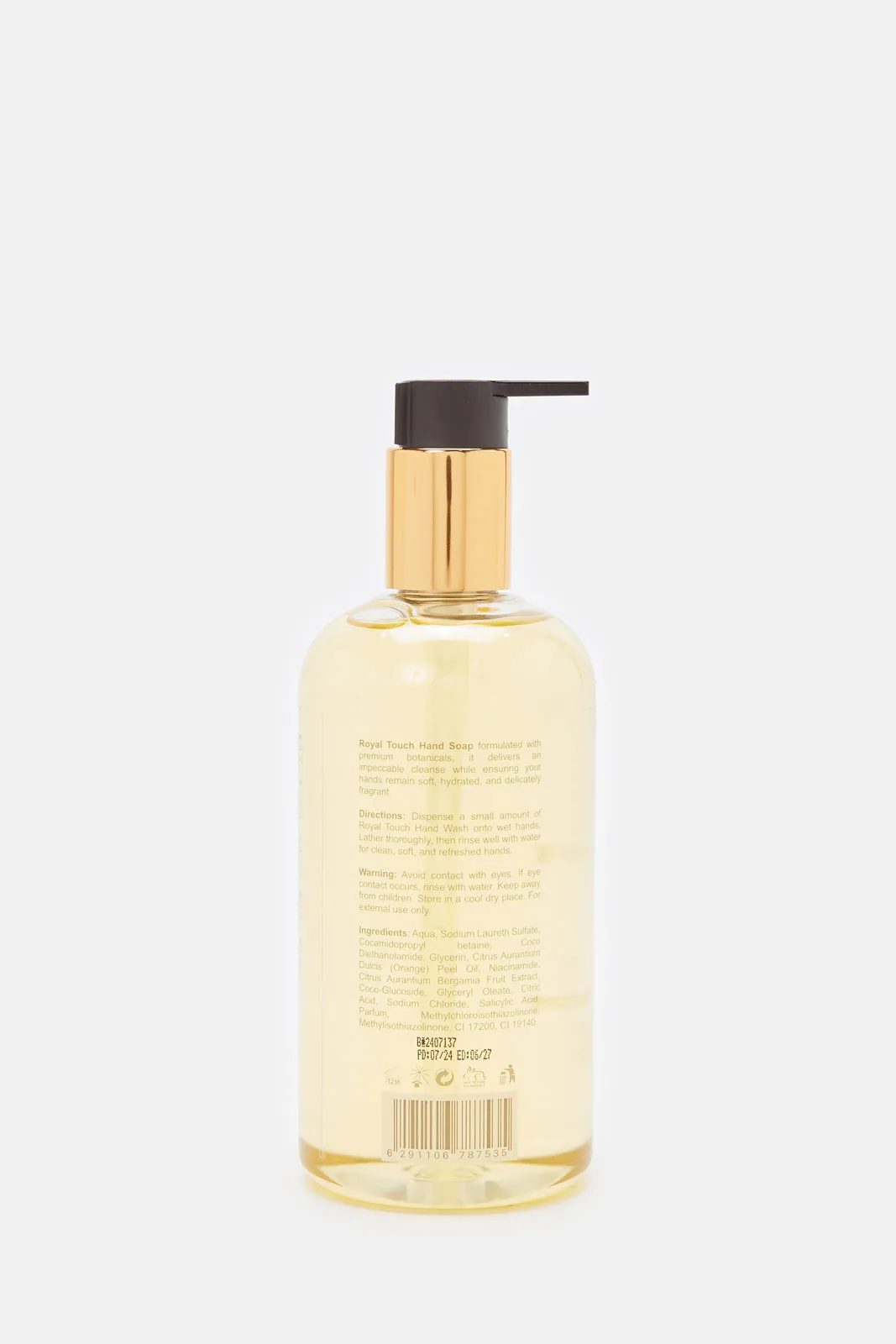 Royal Touch Liquid Hand Wash Orange And Bergamot (400ml)