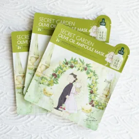 SALLY'S BOX Secret Garden Olive Oil Ampoule Mask (Set of 3)