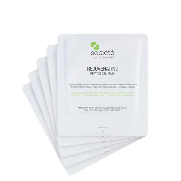 Societe Rejuvenating Peptide Gel Mask - 5 Pack