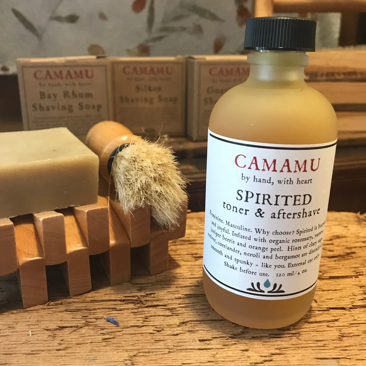 SPIRITED Aftershave and Toner