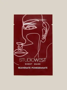 Studiowest Rejuvenating – Pomegranate Sheet Mask