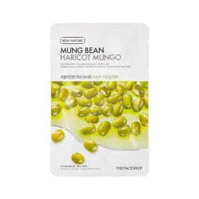 The Face Shop Real Nature Face Mask Sheet Mung Bean
