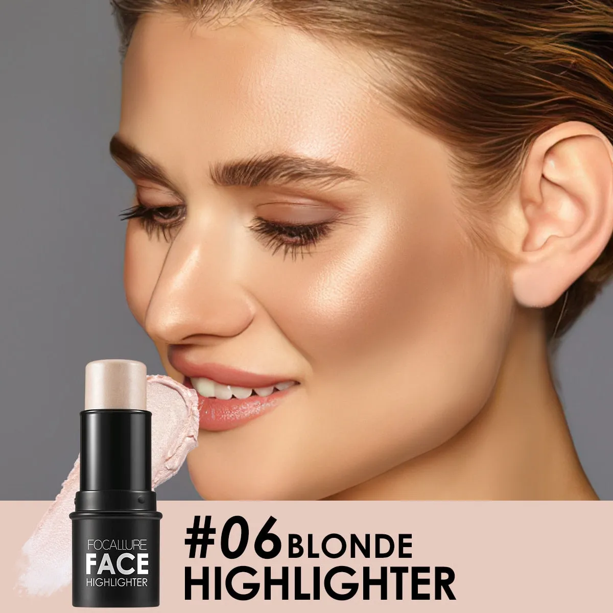 Trendy Highlighter Bronzer Glitter Contour Stick
