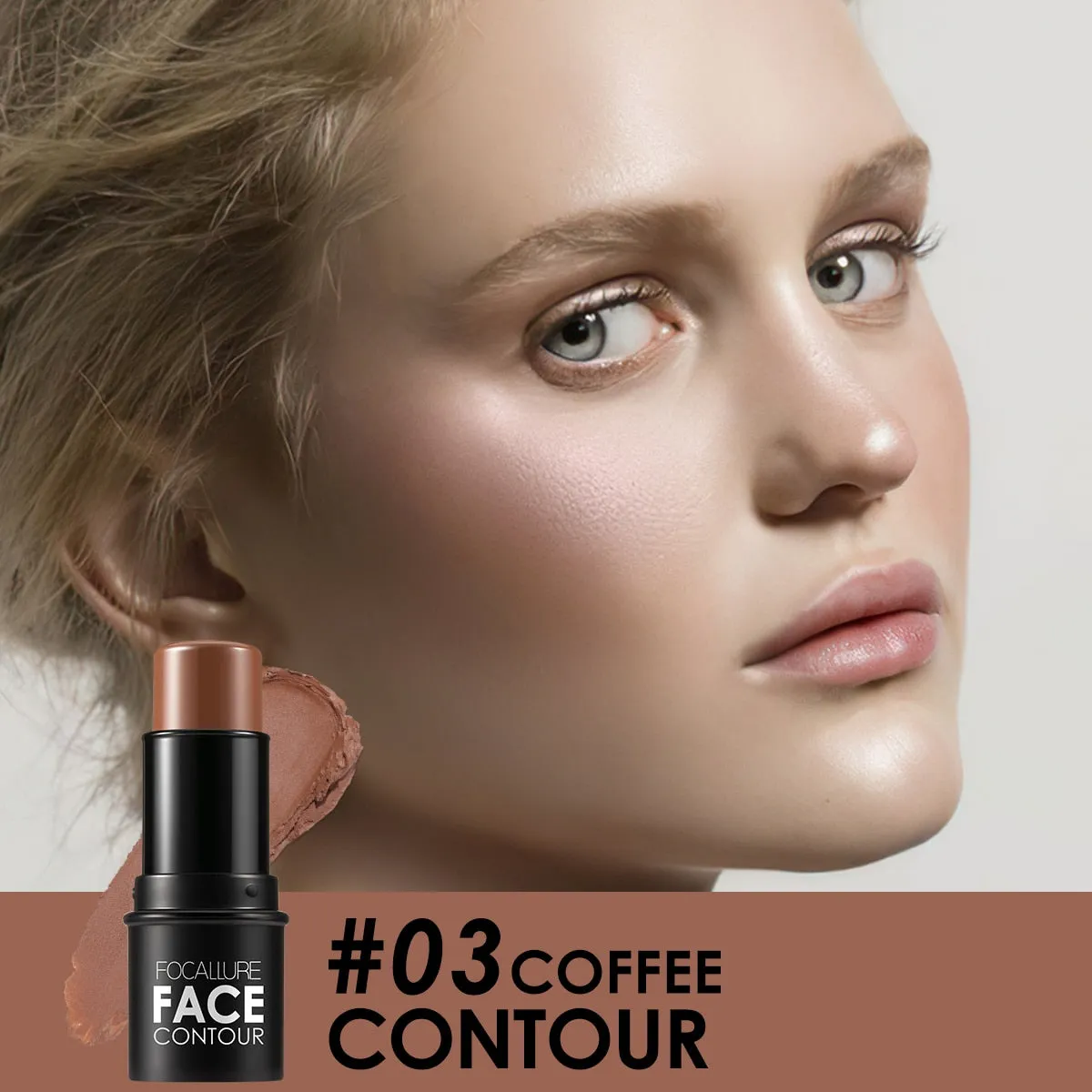 Trendy Highlighter Bronzer Glitter Contour Stick