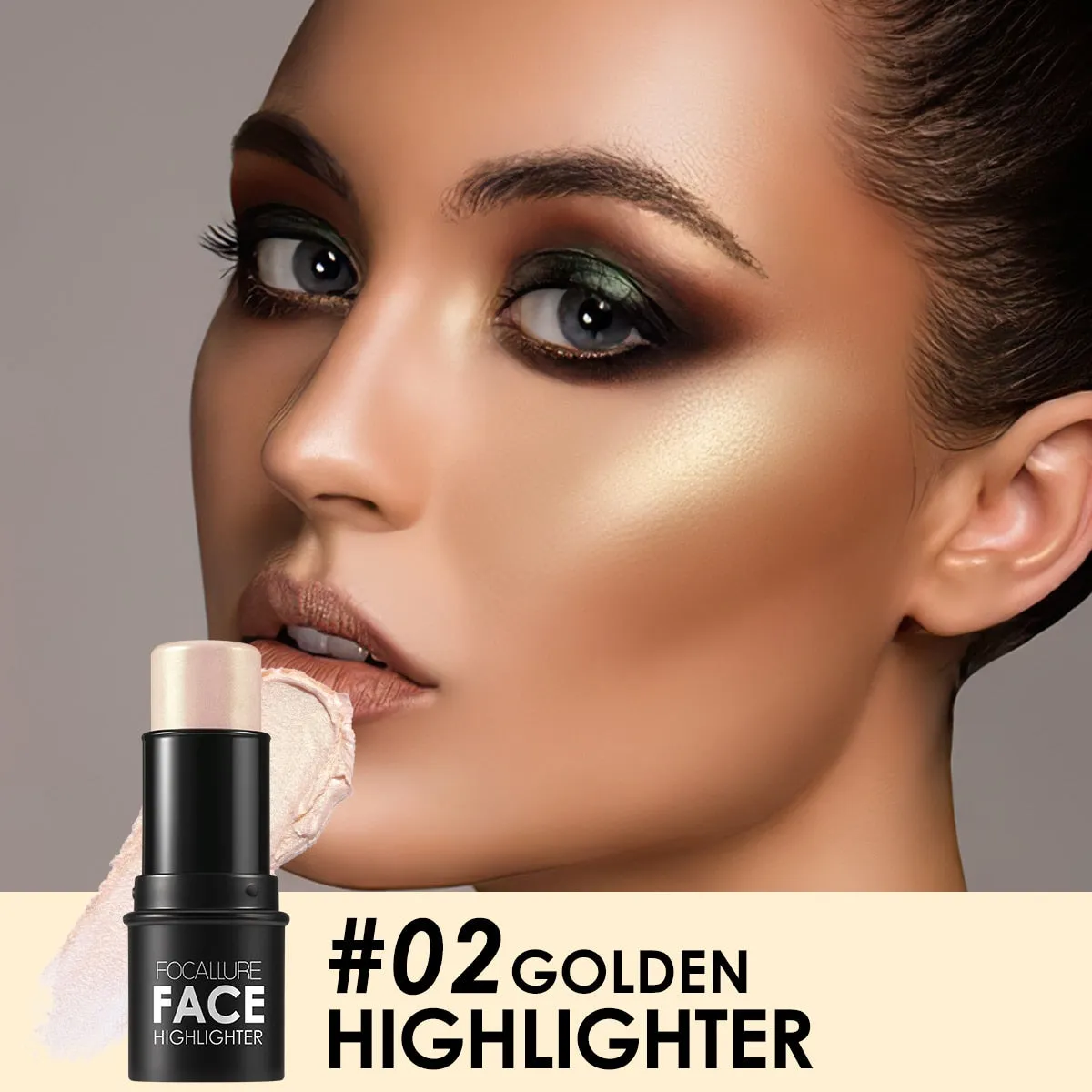Trendy Highlighter Bronzer Glitter Contour Stick