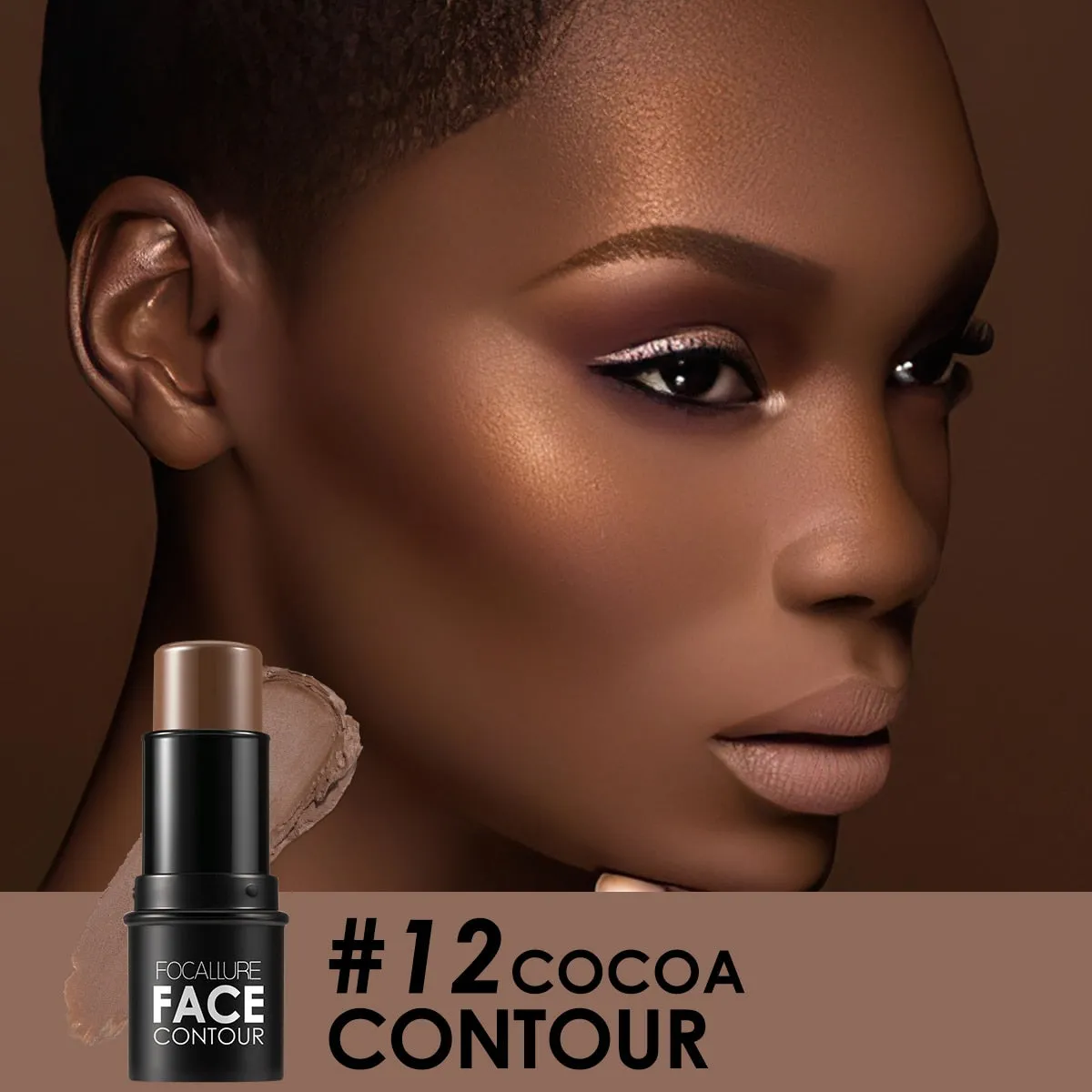 Trendy Highlighter Bronzer Glitter Contour Stick