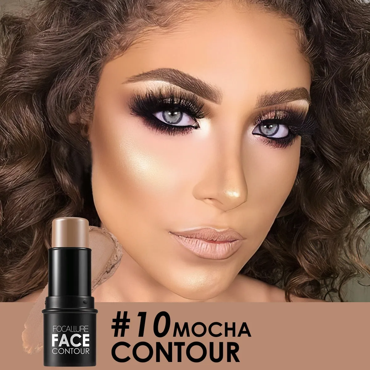 Trendy Highlighter Bronzer Glitter Contour Stick