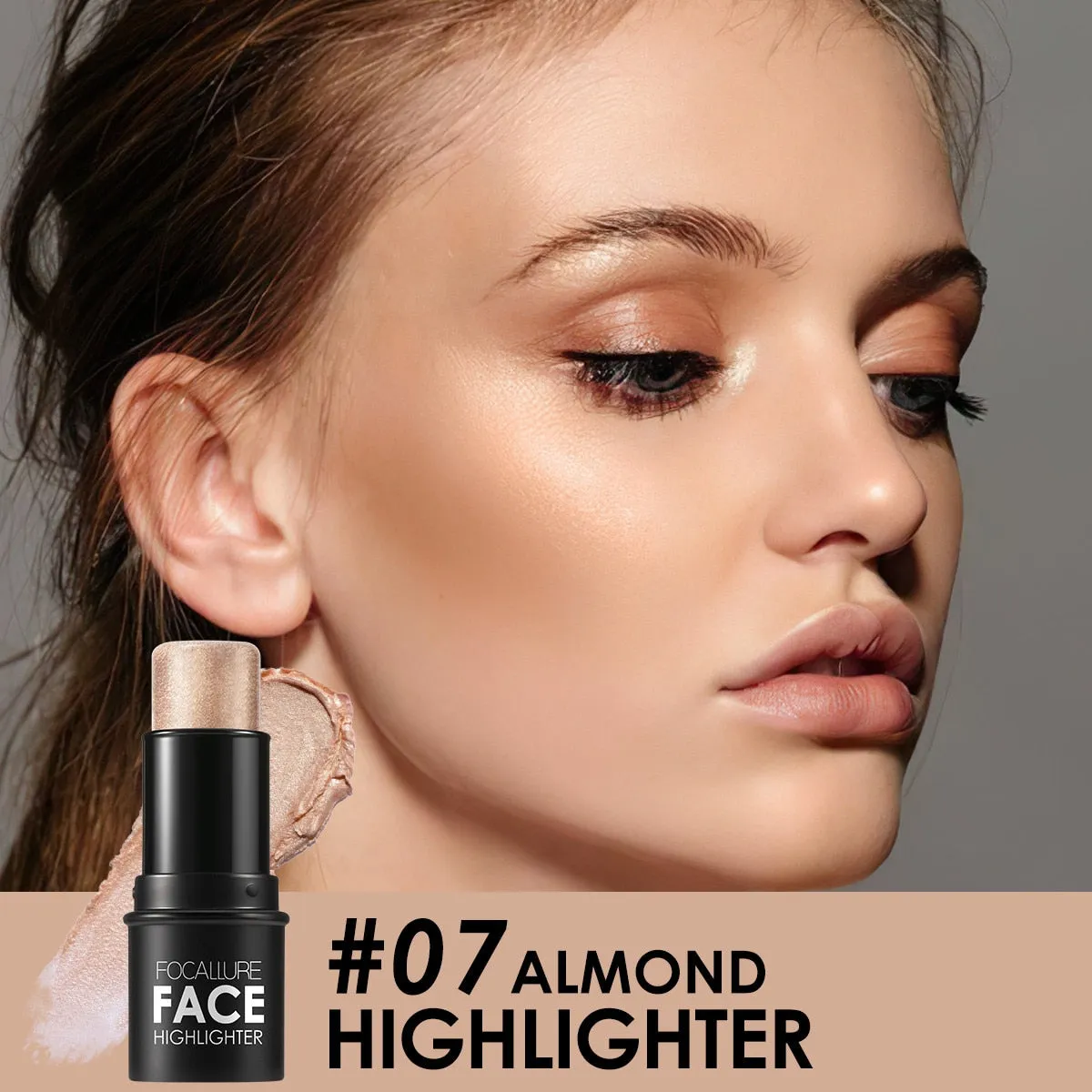 Trendy Highlighter Bronzer Glitter Contour Stick