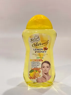 Veetgold Lemon & Honey Cleansing and  Whitening Toner