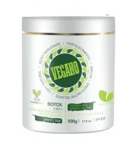 Vegan Deep Hair Mask  Sealing Smoothing Shine Straightening Cream 500g - Manga Rosa