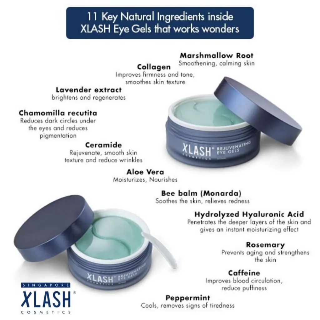 XLASH Rejuvenating Eye Gels
